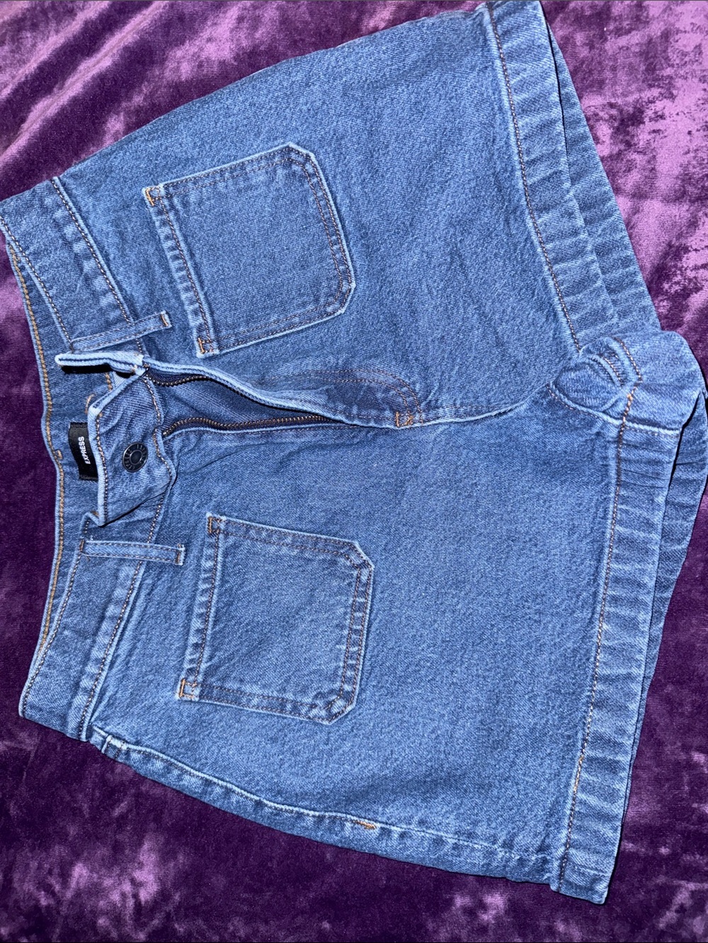 Express jeans shorts